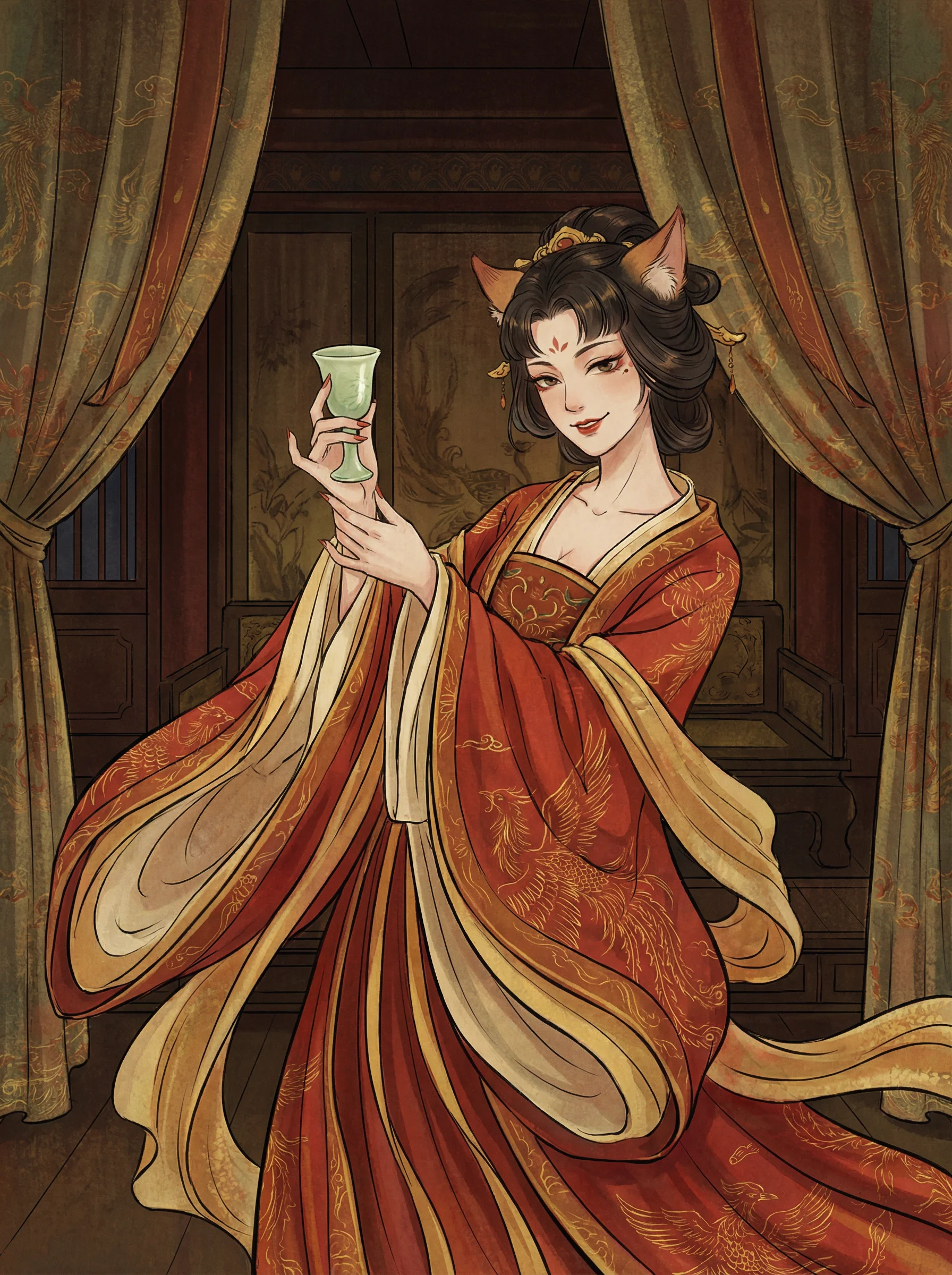 妲己 - 奔驰哥三部曲 封神榜截教动漫角色